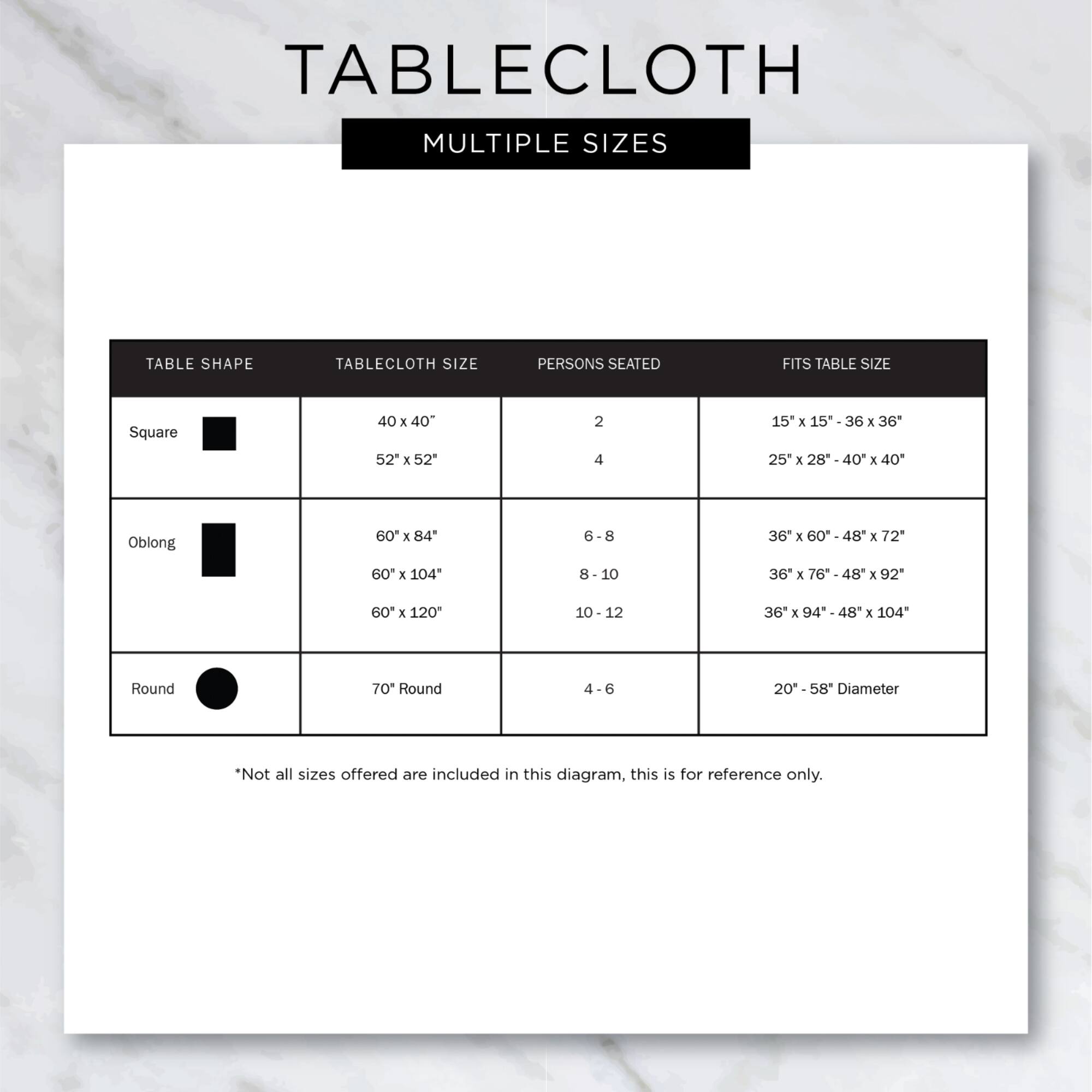 Kitchen Windowpane Tablecloth 60" x 84"
